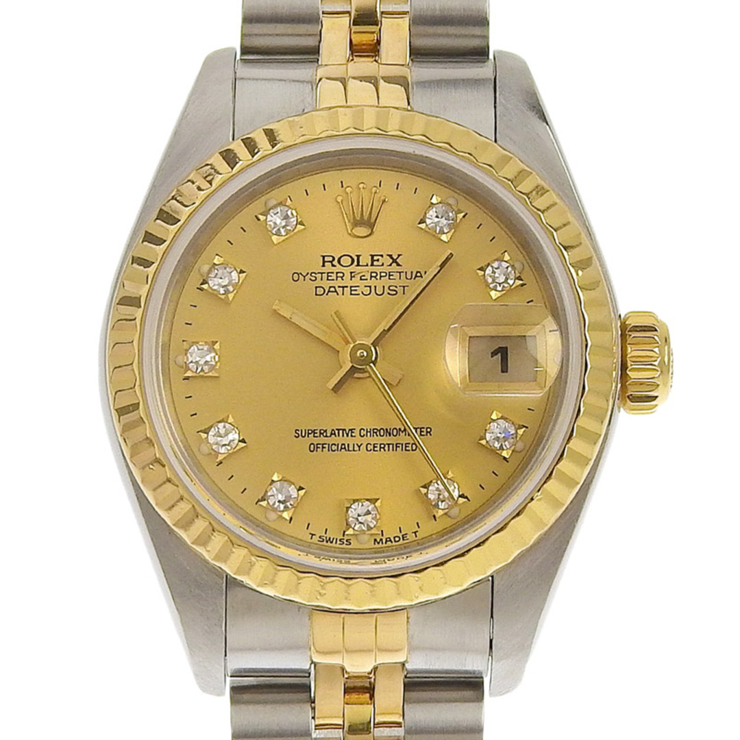 てなグッズや ROLEX 自動巻き レディース デイトジャスト ROLEX ロレックス - 本体