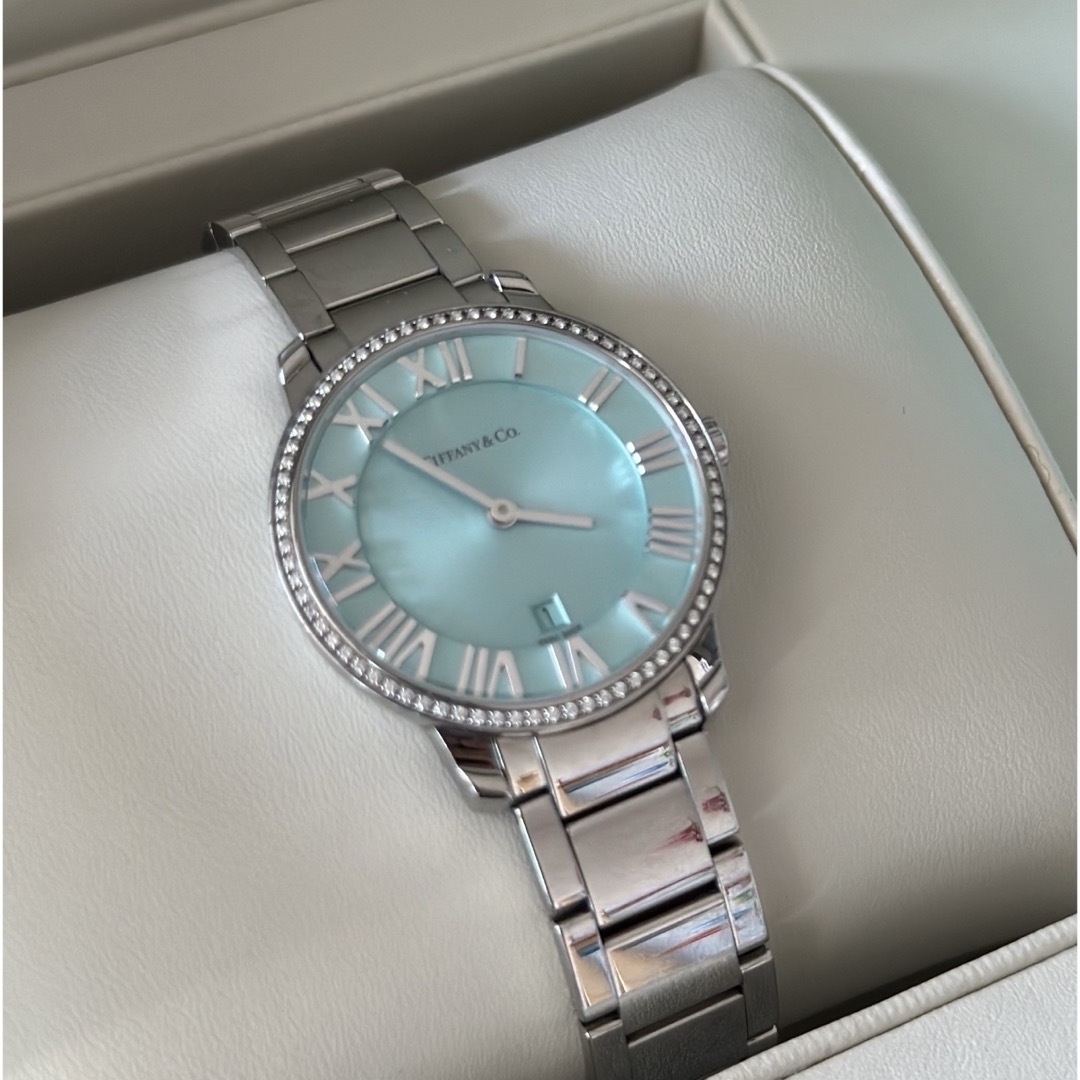 Tiffany & Co. - 【美品】 ティファニー アトラス 腕時計 ダイヤ Tiffany & Co. - 【美品】 ティファニー アトラス 腕時計 ダイヤ