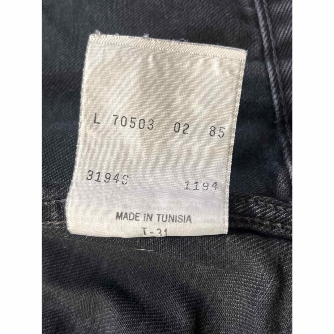LEVI´S 70503-0258 ブラックデニムジャケット Gジャン LEVI´S 70503-0258 ブラックデニムジャケット Gジャン