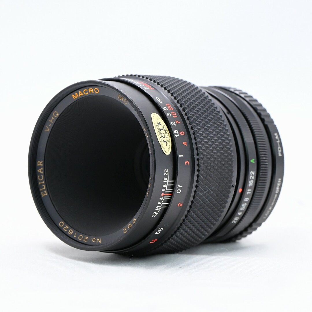 ELICAR マクロレンズ V-HQ Macro 55mm F2.8 Mマウントの通販 by ELICAR マクロレンズ V-HQ Macro 55mm F2.8 Mマウントの通販 by