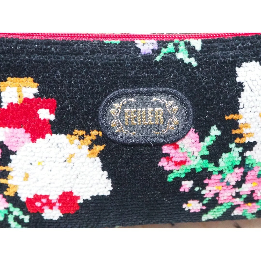 希少 美品 フェイラー キティ ポーチ 50周年 希少 美品 フェイラー キティ ポーチ 50周年