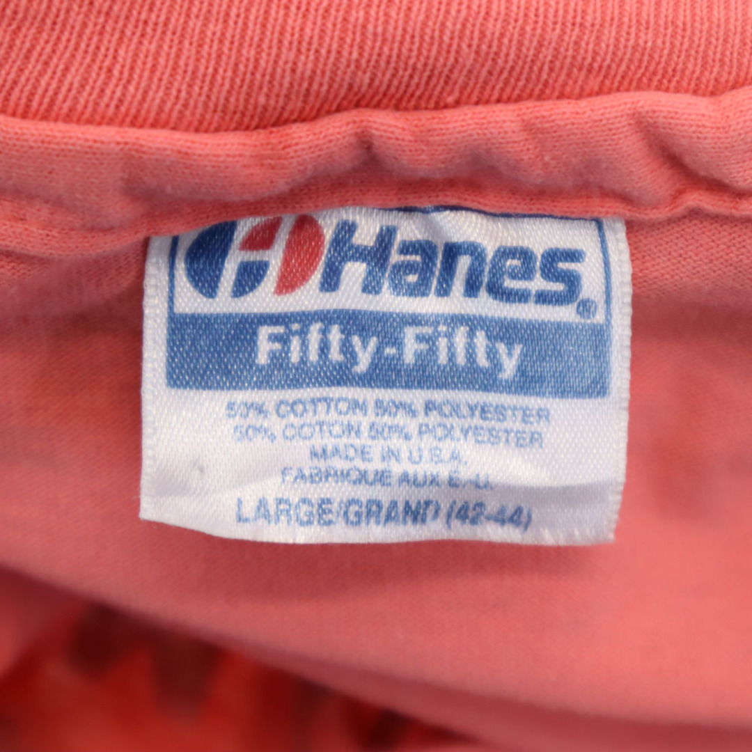 Hanes - ヘインズ 90s 半袖 シングルステッチ オールド Tシャツ Hanes - ヘインズ 90s 半袖 シングルステッチ オールド Tシャツ