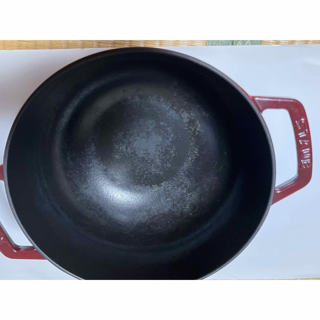 ストウブ staub Wa-NABE ワナベ 20cm チェリー ストウブ staub Wa-NABE ワナベ 20cm チェリー