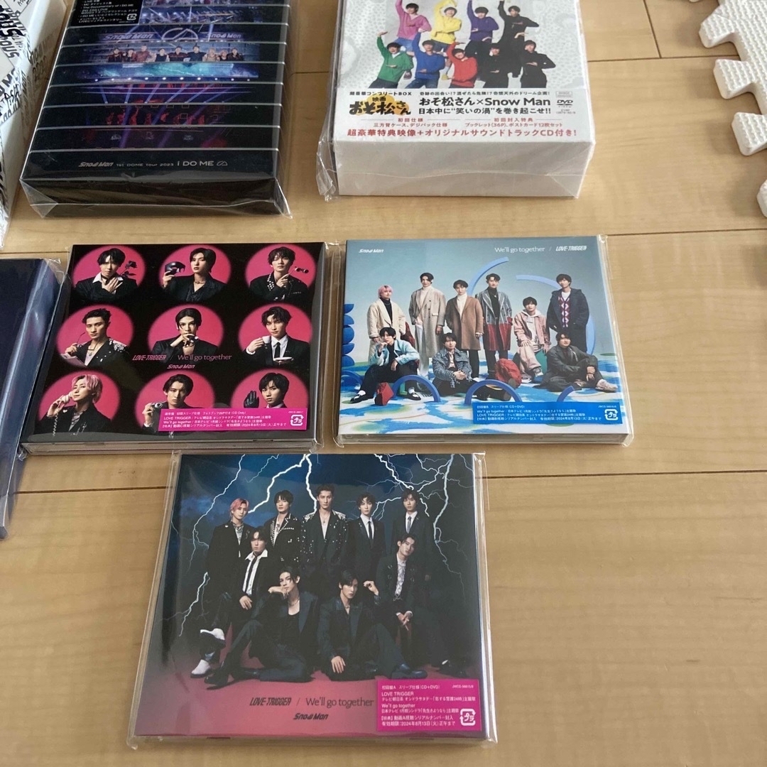 SnowMan/ライブDVDまとめ売り/通常盤初回盤AB SnowMan/ライブDVDまとめ売り/通常盤初回盤AB