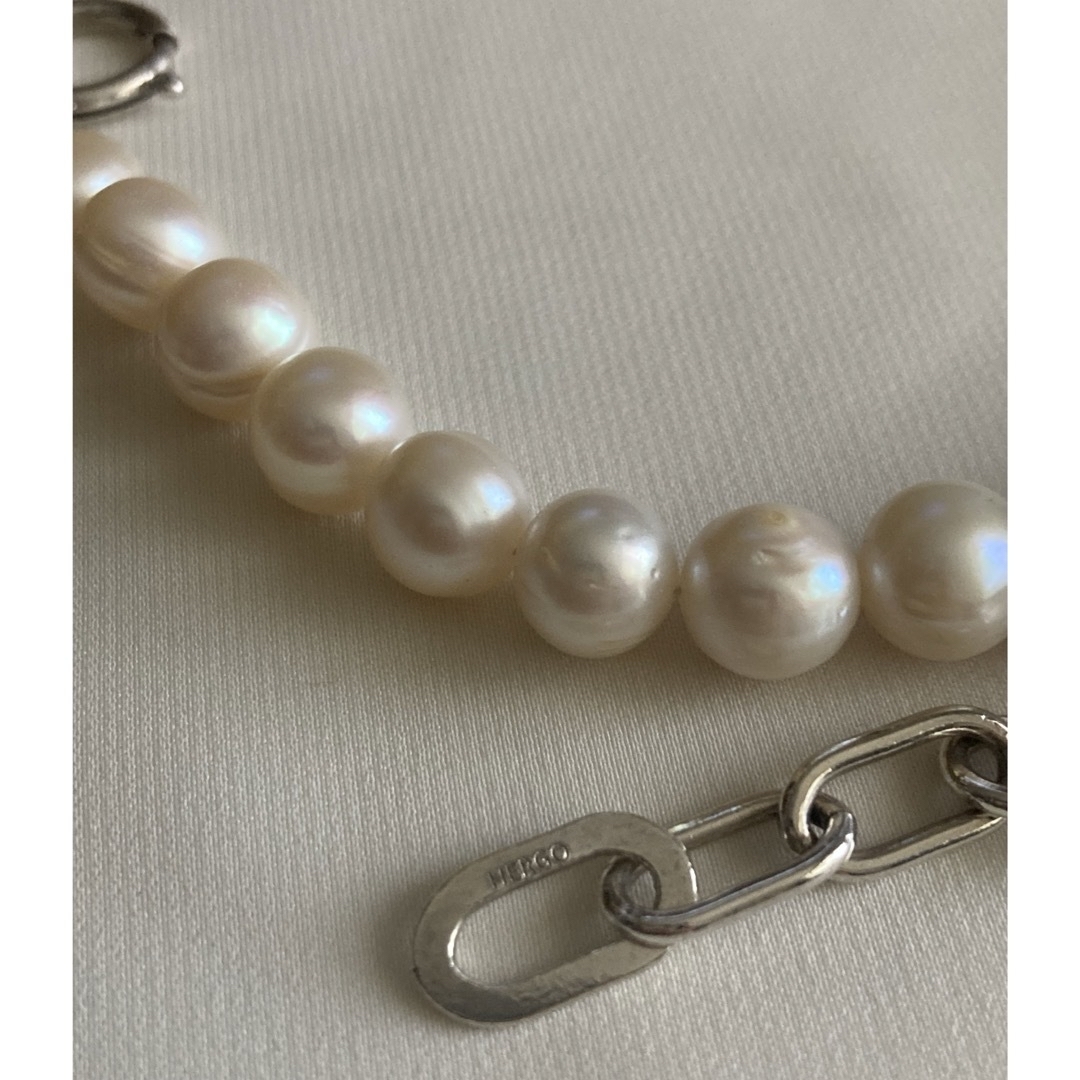 美品】HERGOメンズパールネックレスの通販 by ちぃ|ラクマ 美品】HERGOメンズパールネックレスの通販 by ちぃ|ラクマ