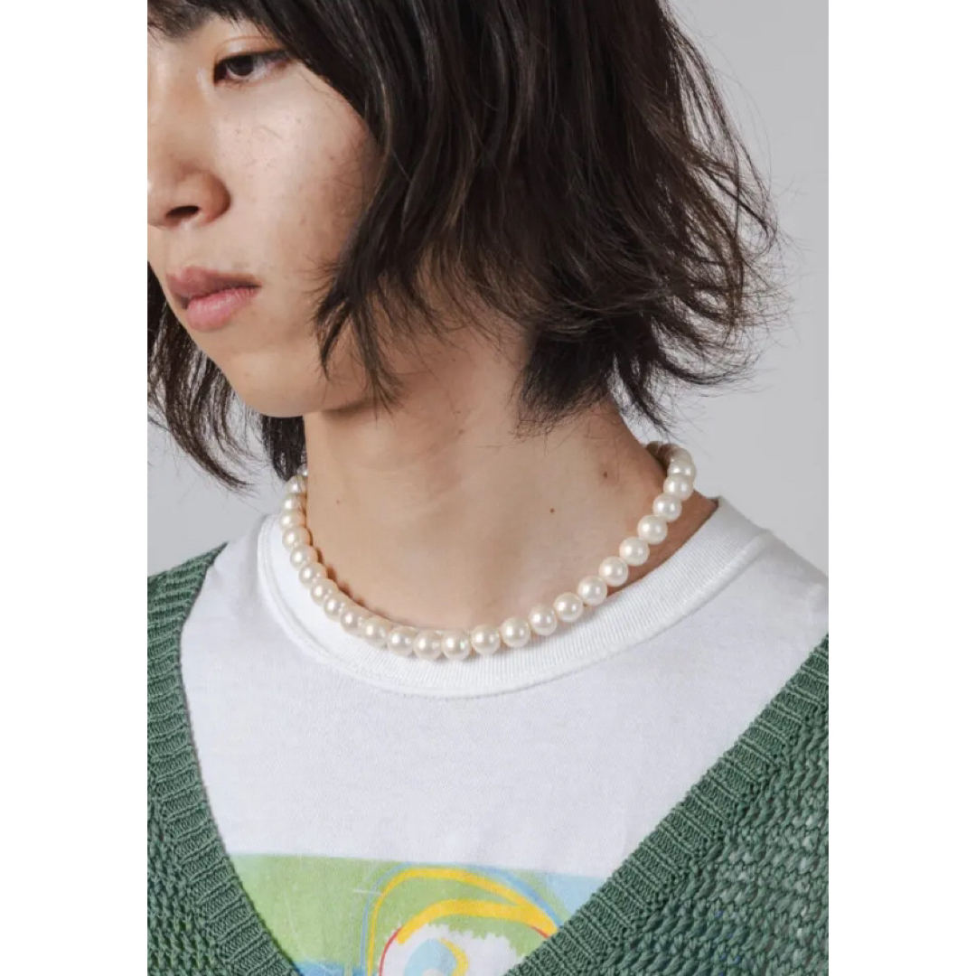 美品】HERGOメンズパールネックレスの通販 by ちぃ|ラクマ 美品】HERGOメンズパールネックレスの通販 by ちぃ|ラクマ
