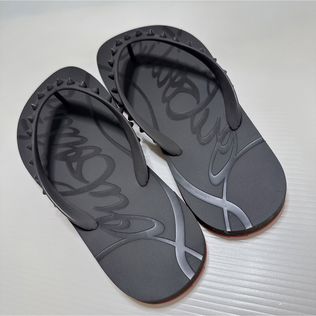 国内配送【CHRISTIAN LOUBOUTIN】トングサンダル Christian Louboutin - 人気新品 ルブタン メンズ トング