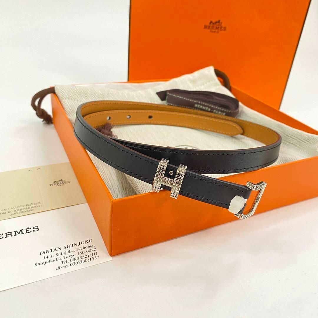 HERMES - 現行モデル 定価17万 新品 HERMES ベルト ギヨシェ 15 HERMES - 現行モデル 定価17万 新品 HERMES ベルト ギヨシェ 15