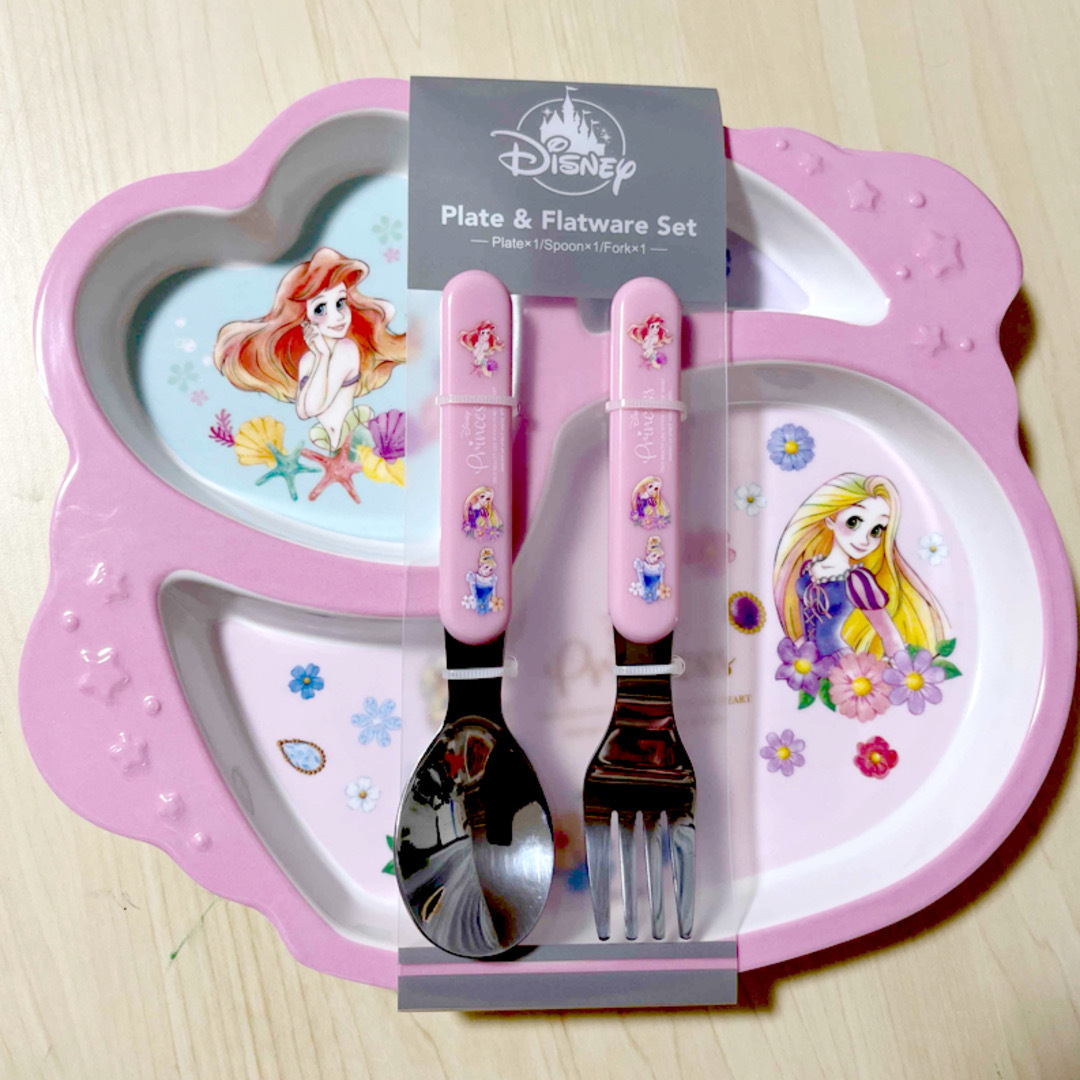 Disney - 新品 ディズニープリンセス プレート&スプーン Disney - 新品 ディズニープリンセス プレート&スプーン