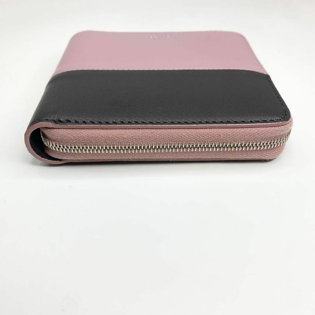 セリーヌ CELINE ジッピーウォレット 二つ折り財布 バイカラー セリーヌ CELINE ジッピーウォレット 二つ折り財布 バイカラー