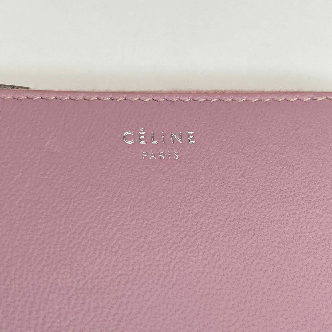 セリーヌ CELINE ジッピーウォレット 二つ折り財布 バイカラー セリーヌ CELINE ジッピーウォレット 二つ折り財布 バイカラー
