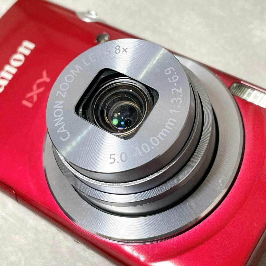 Canon - 良品 Canon IXY150 レッド コンパクトデジタルカメラ Canon - 良品 Canon IXY150 レッド コンパクトデジタルカメラ