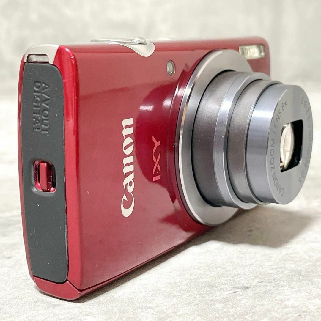 Canon - 良品 Canon IXY150 レッド コンパクトデジタルカメラ Canon - 良品 Canon IXY150 レッド コンパクトデジタルカメラ