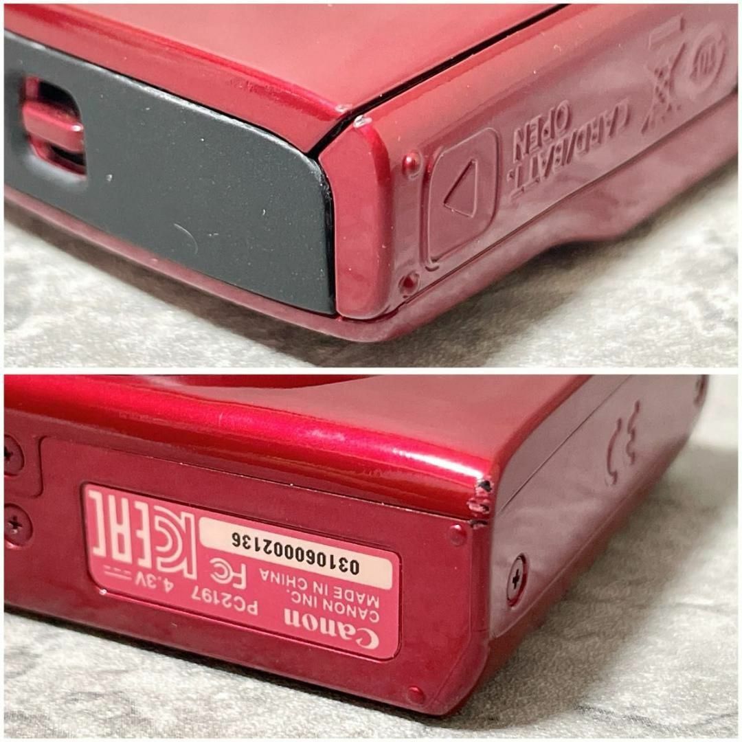 Canon - 良品 Canon IXY150 レッド コンパクトデジタルカメラ Canon - 良品 Canon IXY150 レッド コンパクトデジタルカメラ