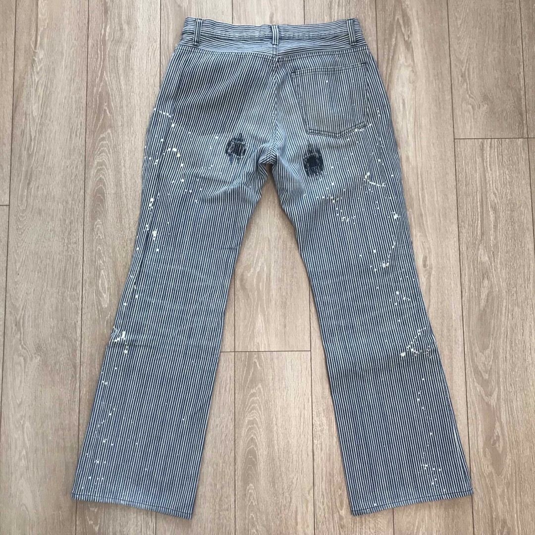 01AW オリジナル ナンバーナイン グランジヒッコリーデニム 2×32 01AW オリジナル ナンバーナイン グランジヒッコリーデニム 2×32