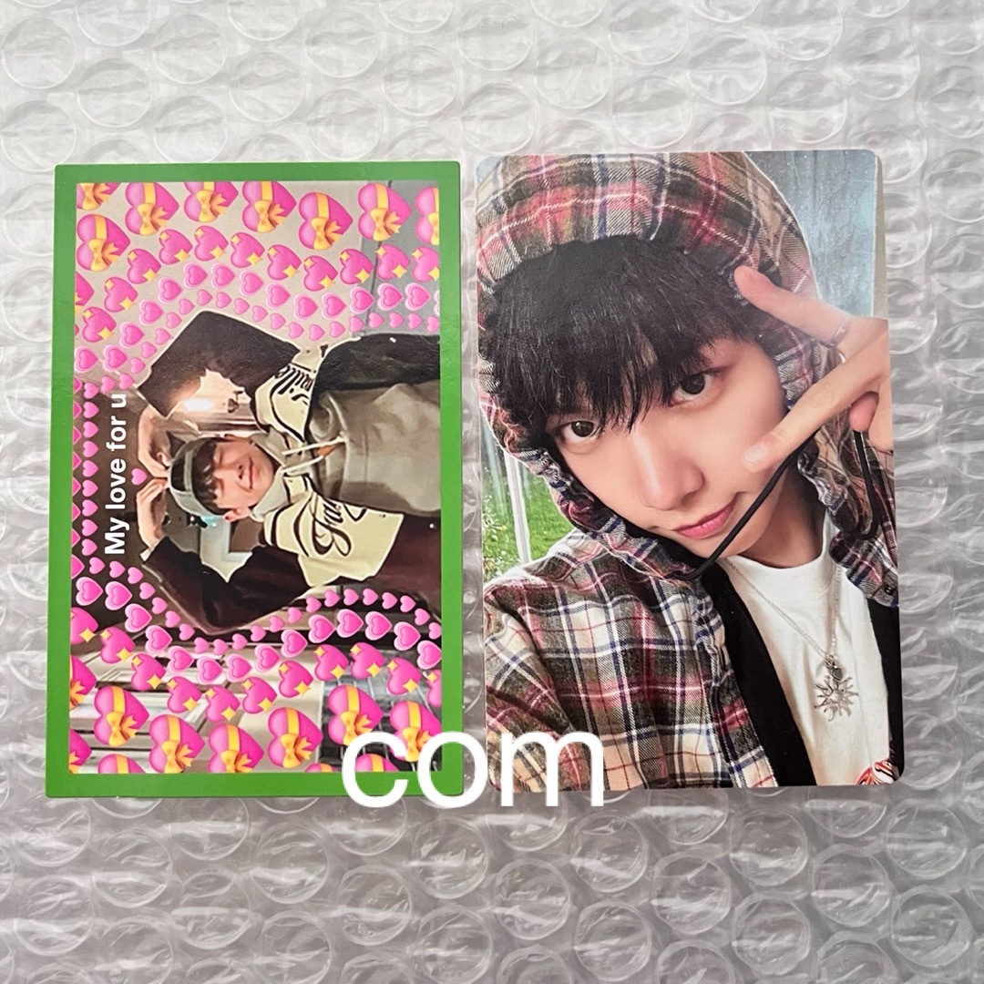BOYNEXTDOOR(ボーイネクストドア)のジェヒョン BOYNEXTDOOR how wind トレカ meme カード エンタメ/ホビーのCD(K-POP/アジア)の商品写真