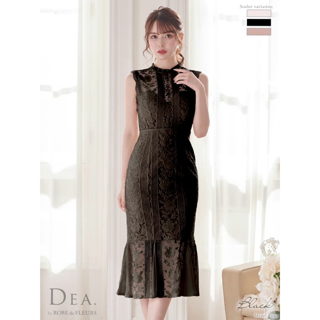 DEA.by ROBE de FLEURS ケミカルレースマーメイドドレス DEA.by ROBE de FLEURS ケミカルレースマーメイドドレス