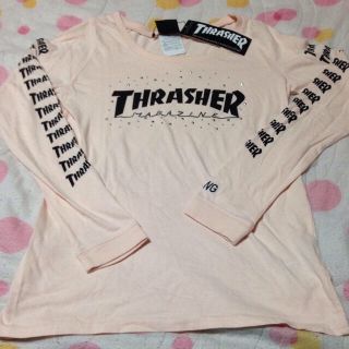 イーハイフンワールドギャラリー(E hyphen world gallery)のehyphen×thrasher 新品(カットソー(長袖/七分))