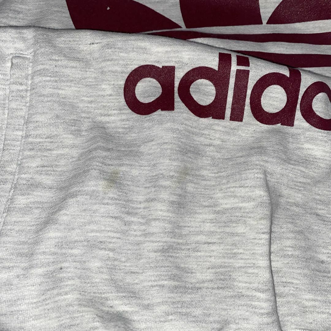 adidas - 80s~90s adidas 杢グレーパーカー デサント製の通販 by adidas - 80s~90s adidas 杢グレーパーカー デサント製の通販 by