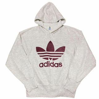 adidas - 80s~90s adidas 杢グレーパーカー デサント製の通販 by adidas - 80s~90s adidas 杢グレーパーカー デサント製の通販 by