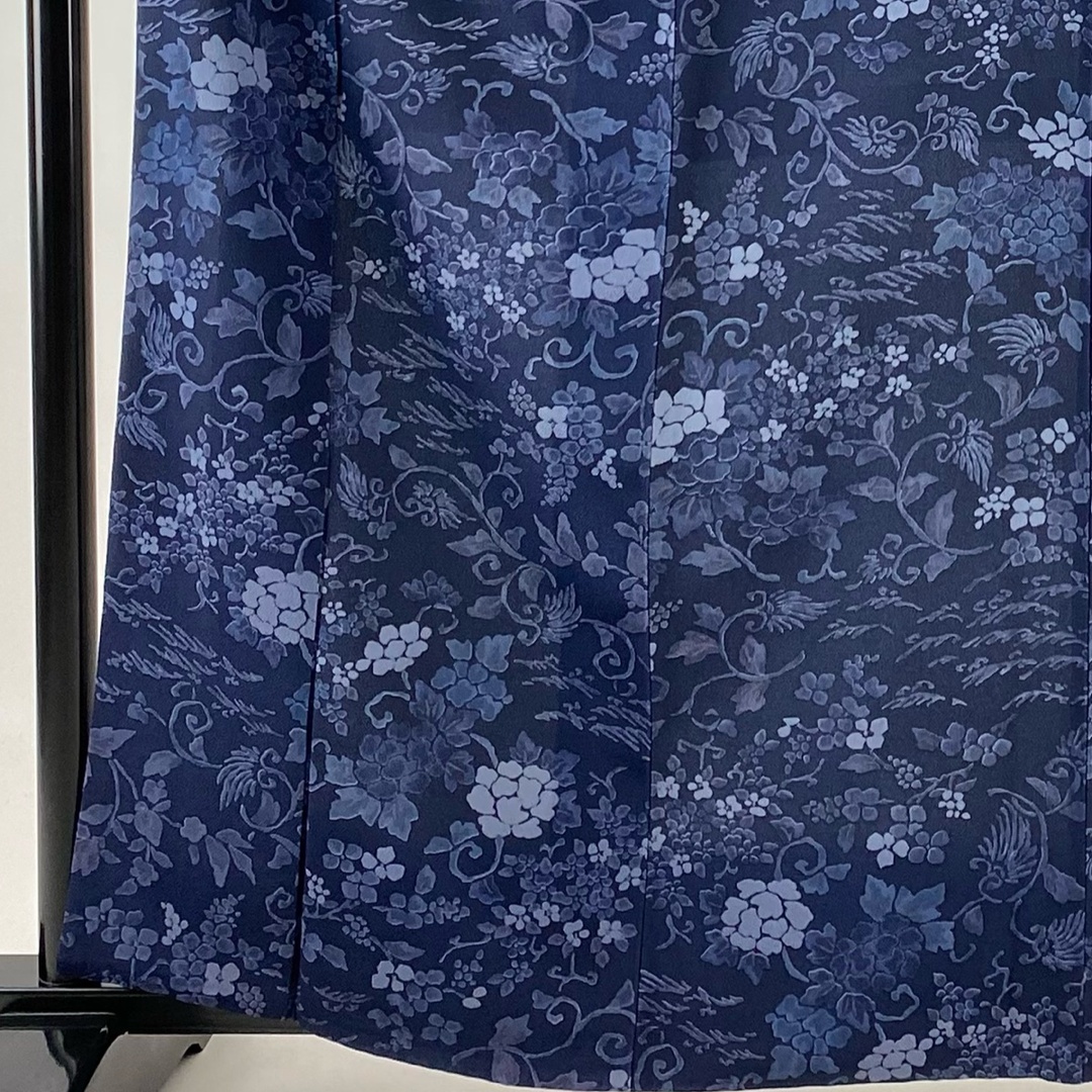 小紋 美品 秀品 162cm 65.5cm 正絹 小紋 美品 秀品 162cm 65.5cm 正絹