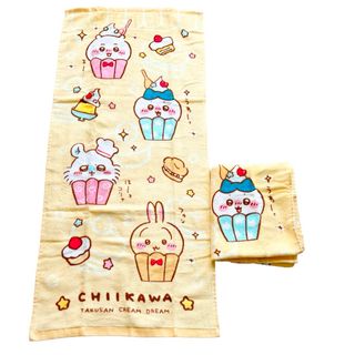チイカワ(ちいかわ)のちいかわ フェイスタオル セット(キャラクターグッズ)