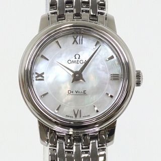オメガ(OMEGA)のOMEGA オメガ レディース腕時計 デヴィル プレステージ 424.10.24.60.05.001 クォーツ 仕上げ済【中古】(腕時計)