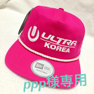 ニューエラー(NEW ERA)のULTRA KOREA 2016 オフィシャルグッズ NEW ERA  CAP(キャップ)