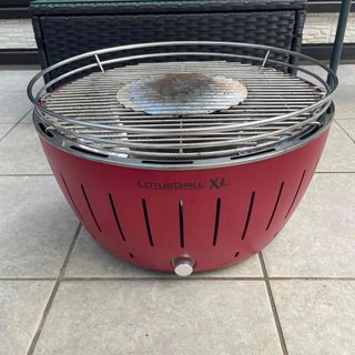 ロータスグリル XL レッド キャリーケース付(調理器具)