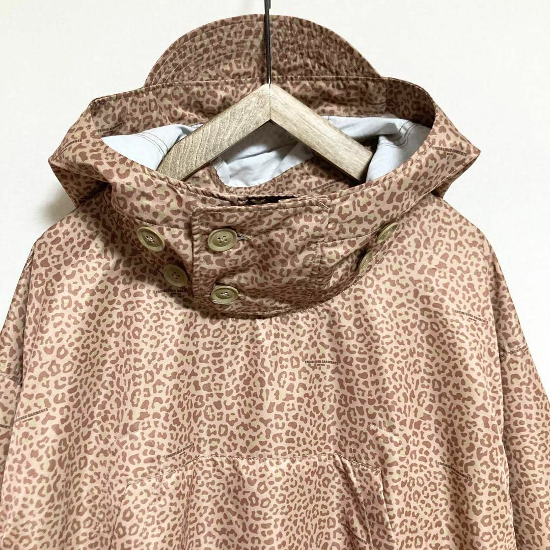 タグ付きXLサイズ!ENGINEEREDGARMENTS バッグジップレオパード タグ付きXLサイズ!ENGINEEREDGARMENTS バッグジップレオパード
