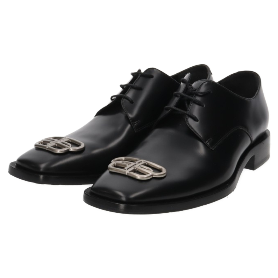 BALENCIAGA BBロゴ ダービーシューズ Vibramソール BALENCIAGA BBロゴ ダービーシューズ Vibramソール