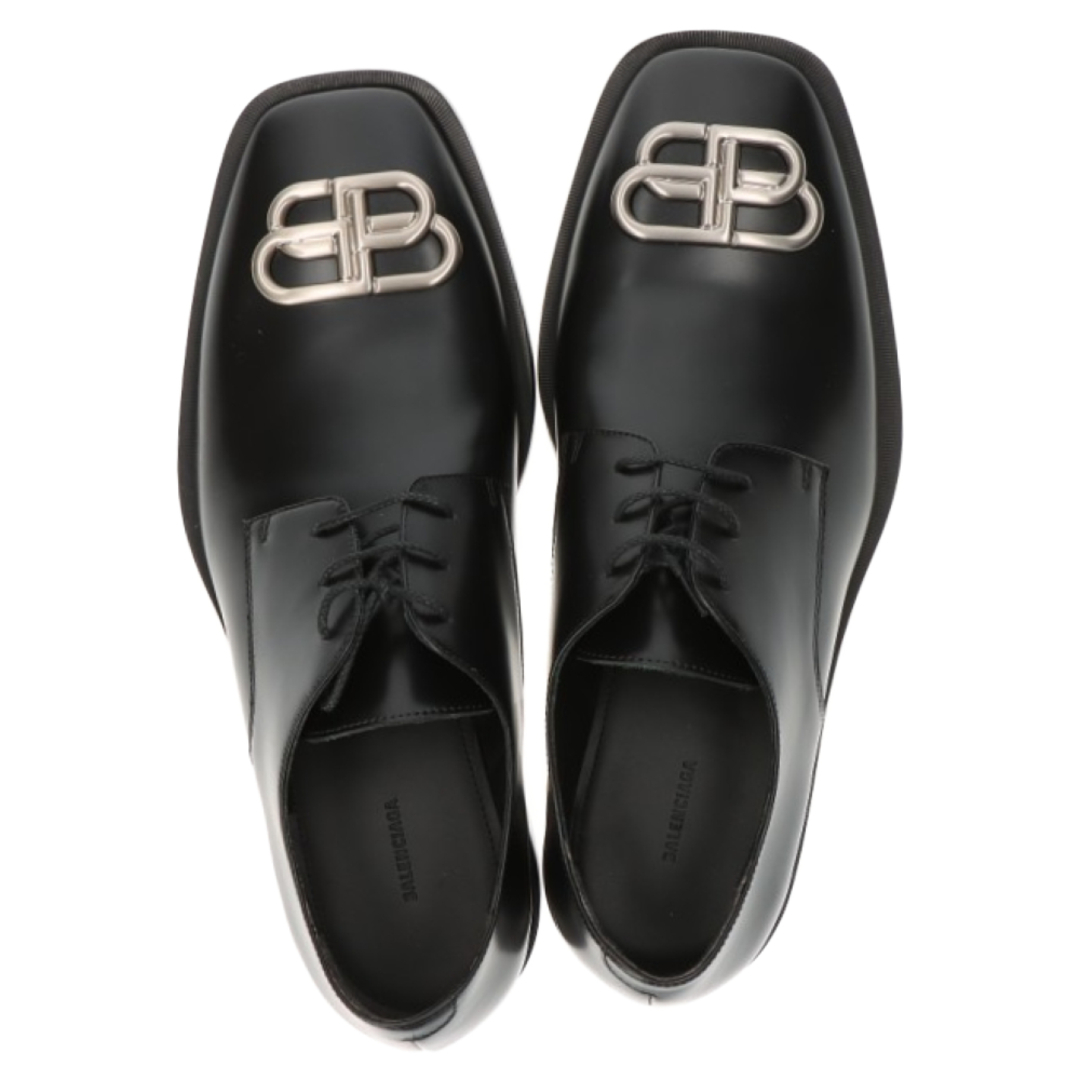 BALENCIAGA BBロゴ ダービーシューズ Vibramソール BALENCIAGA BBロゴ ダービーシューズ Vibramソール