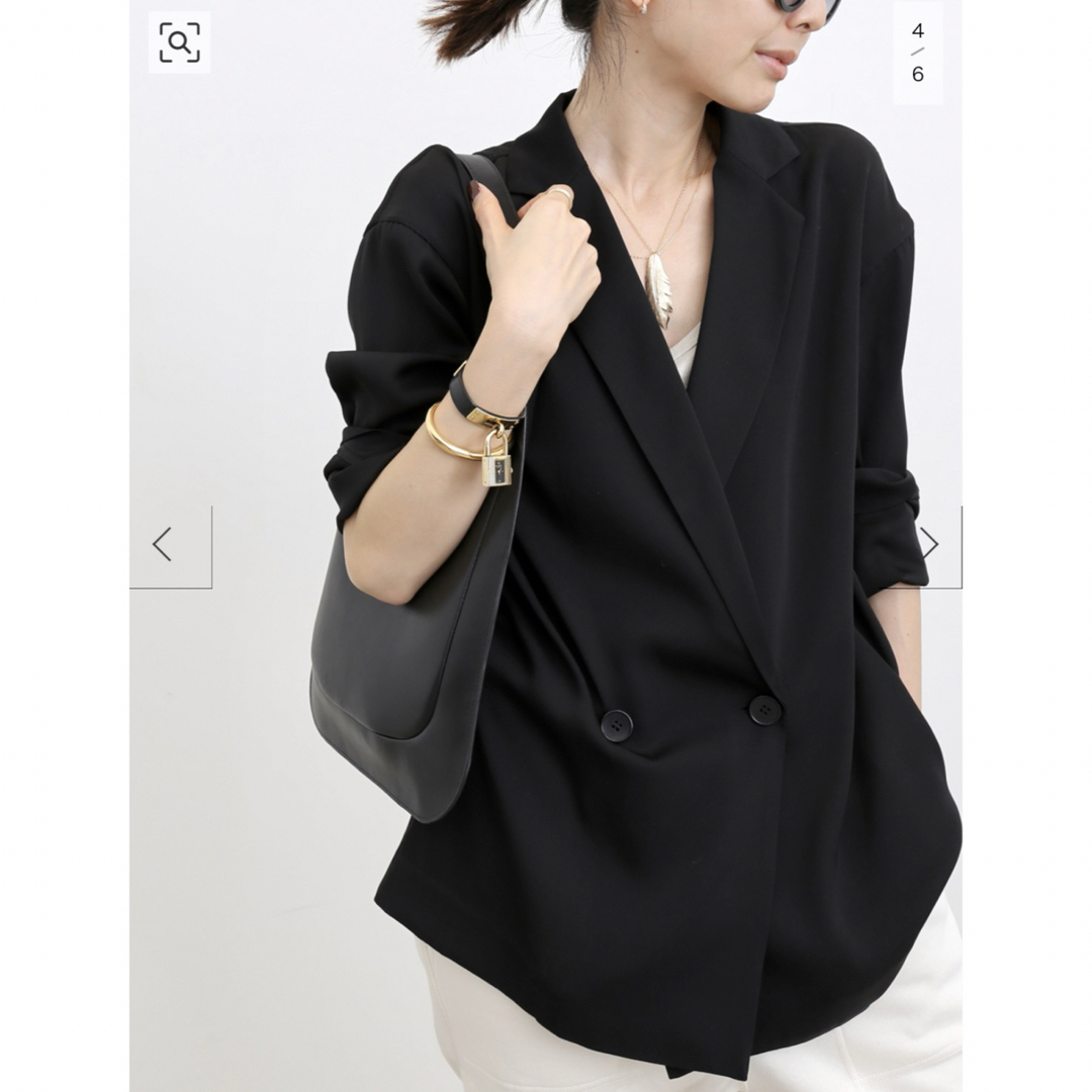 L'Appartement DEUXIEME CLASSE - Rawtus Washable Silk Jacket L'Appartement DEUXIEME CLASSE - Rawtus Washable Silk Jacket