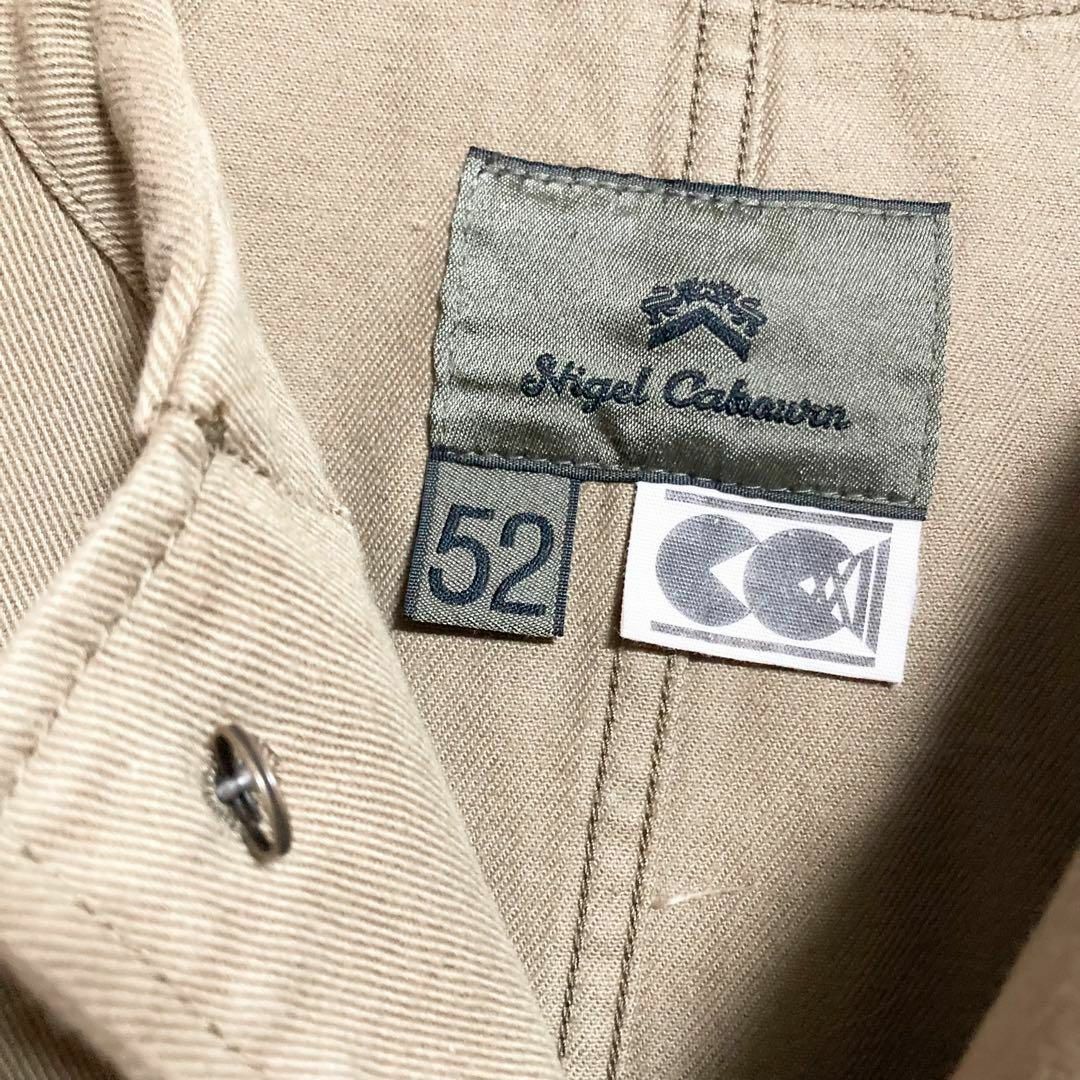 Nigel Cabourn - サイズ52!NIGELCABOURN ノーカラーワーク Nigel Cabourn - サイズ52!NIGELCABOURN ノーカラーワーク