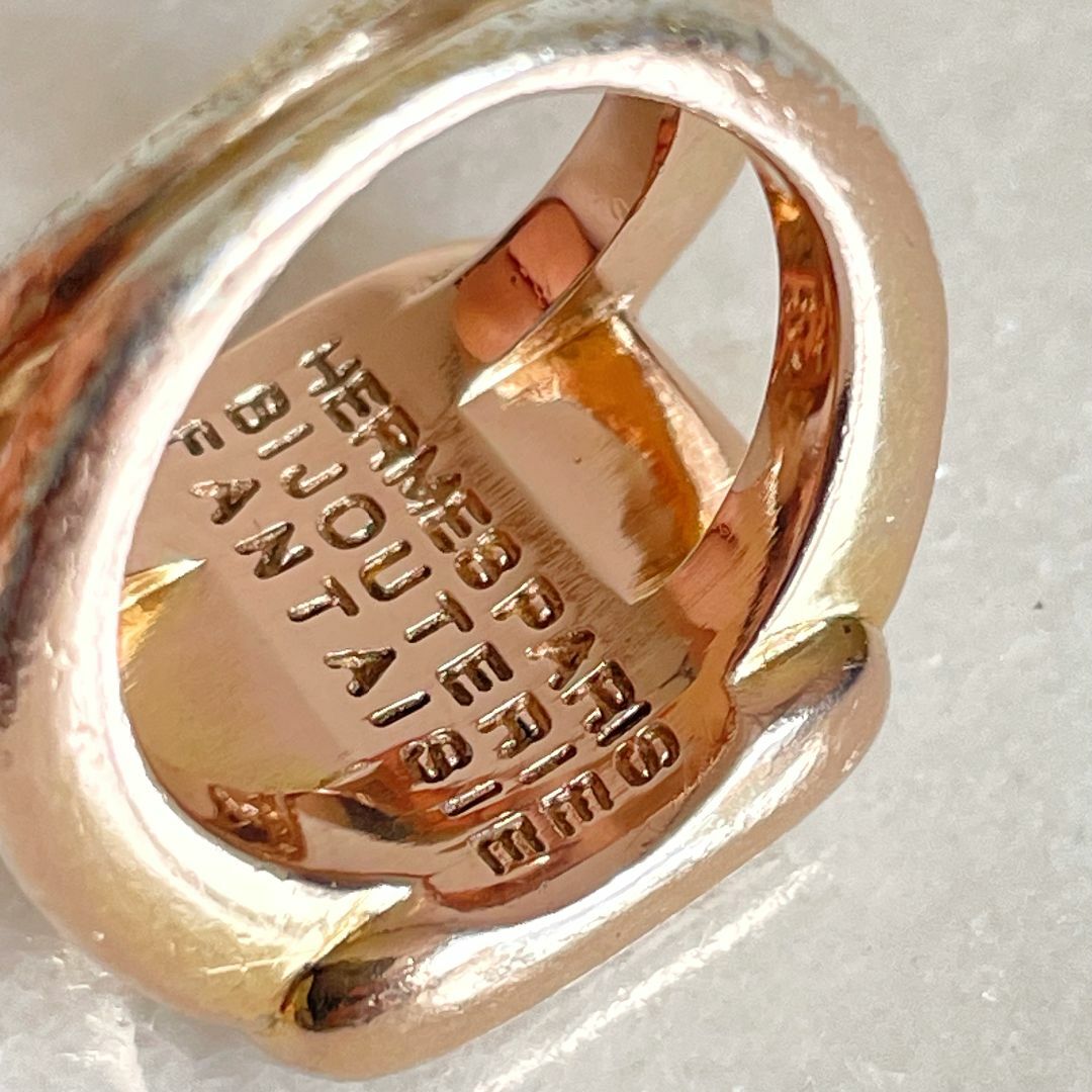 楽天市場】HERMES エルメス コロゾリング ゴールド サイズ52 約11号 リング 指輪 ブランドジュエリー アクセサリー ヴィンテージ  レディース シンプル ギフト プレゼント包装可 【中古】 松山朝生田店 : かんてい局松前Ｒ５６号店