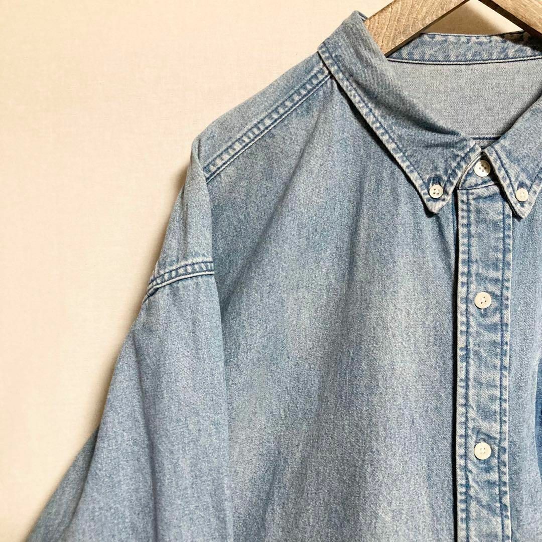 BEAMS(ビームス)のLサイズ!SSZ 裏ユーズドデニムシャツ メンズのメンズ その他(その他)の商品写真