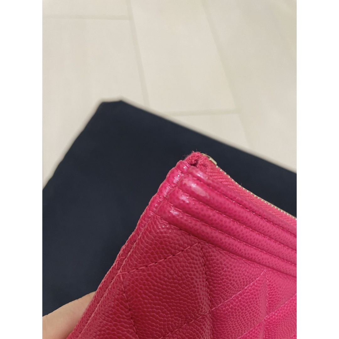 CHANEL ボーイシャネル クラッチバッグ ラージポーチ マトラッセ CHANEL ボーイシャネル クラッチバッグ ラージポーチ マトラッセ