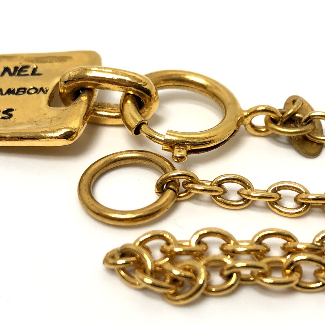 CHANEL - シャネル CHANEL タグ プレート ネックレス メタル CHANEL - シャネル CHANEL タグ プレート ネックレス メタル