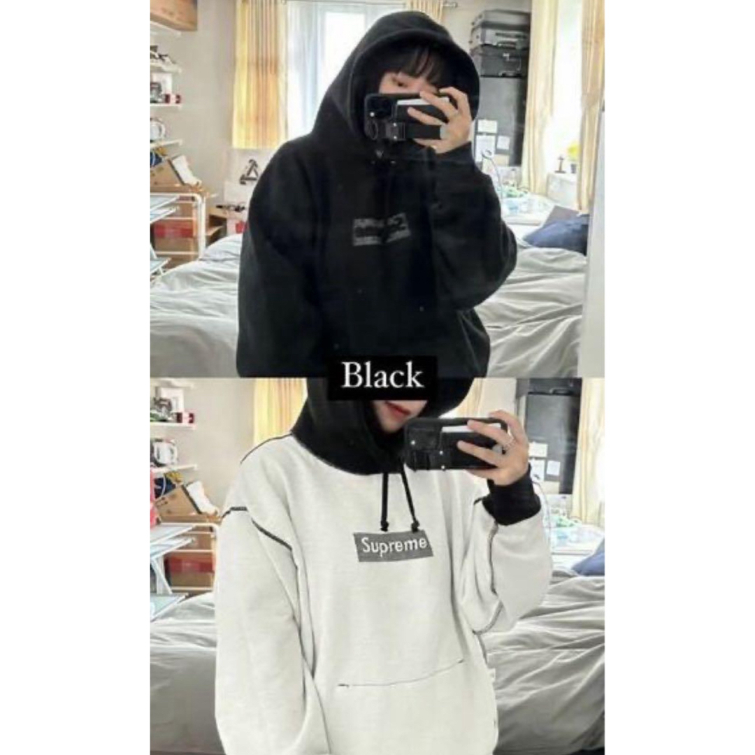 Supreme Inside Out Box Logo Hooded XL 黒 Supreme Inside Out Box Logo Hooded XL 黒