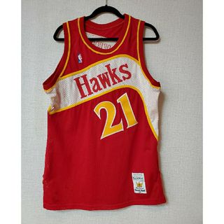 【Sand-Knit 正規品】NBA ホークス　ゲームシャツ　ユニフォーム(Tシャツ/カットソー(半袖/袖なし))