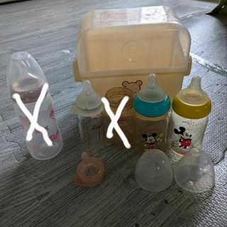 ピジョン(Pigeon)の★専用★ 哺乳瓶 消毒ケース まとめうり ☆おまけあり(哺乳ビン)