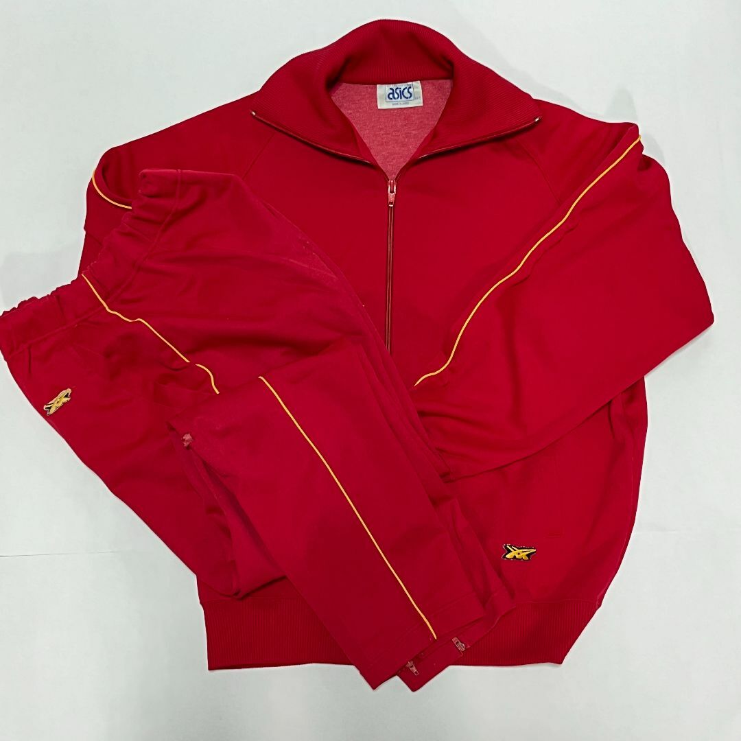 asics - 80s アシックス ゴールドタイガー ビンテージ ジャージー