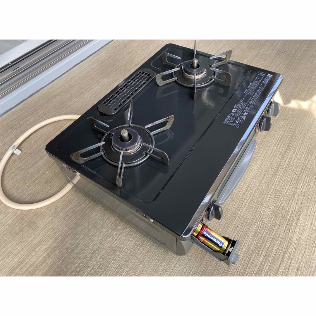 リンナイ(Rinnai)ガスコンロ RTE564BKL 都市ガス 左側強火力 リンナイ(Rinnai)ガスコンロ RTE564BKL 都市ガス 左側強火力