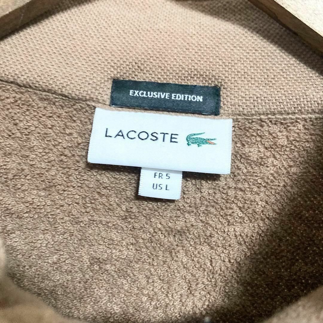 LACOSTE - サイズ5！LACOSTE ハーフジッププルオーバーの通販 by