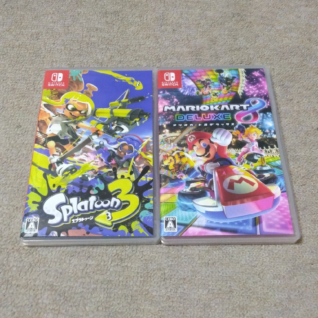 スプラトゥーン3&マリオカート8DX ゲームソフト/ゲーム機本体 スプラトゥーン3&マリオカート8DX ゲームソフト/ゲーム機本体