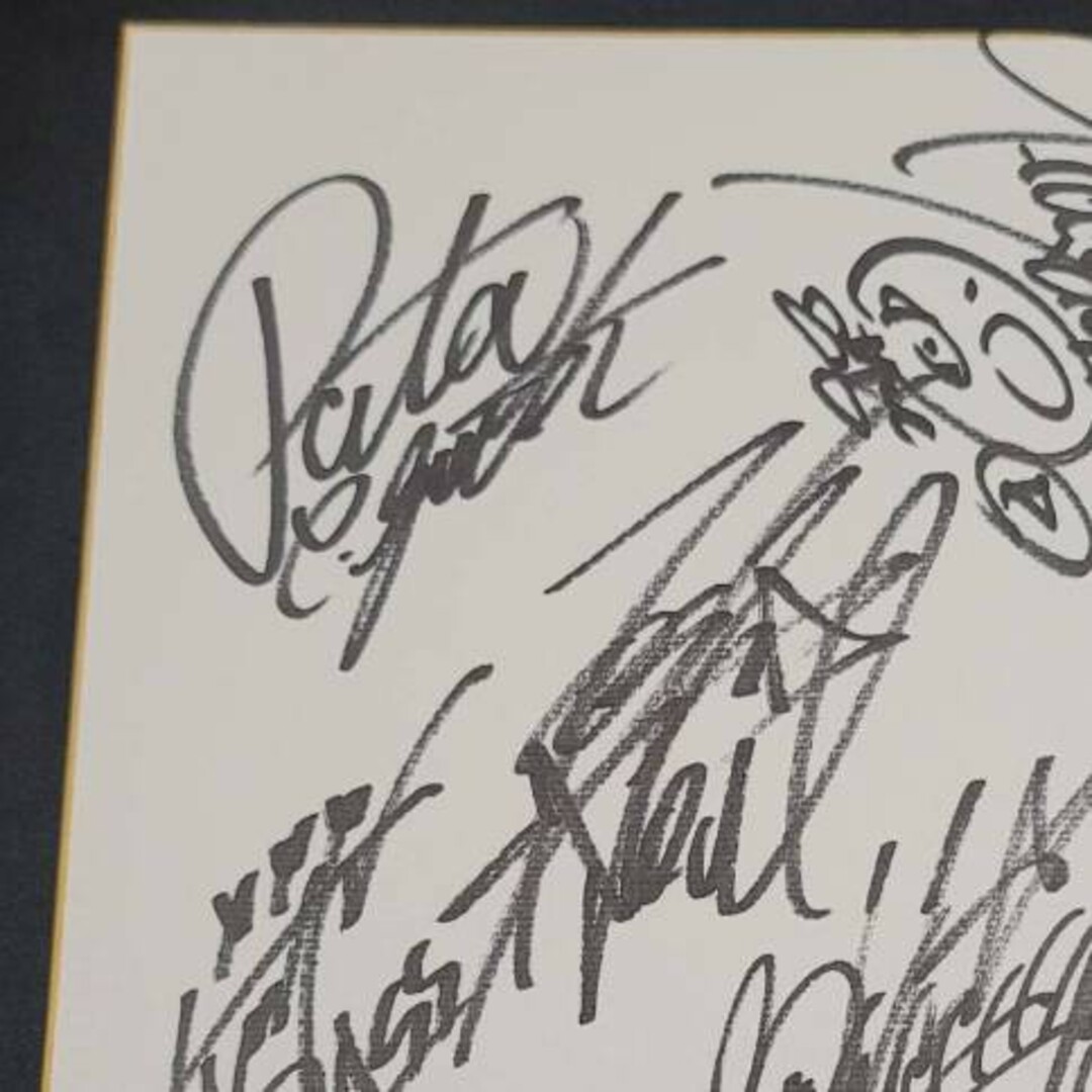 X JAPAN】YOSHIKI HIDE 直筆 サイン色紙の通販 by 雑貨小物のお X JAPAN】YOSHIKI HIDE 直筆 サイン色紙の通販 by 雑貨小物のお