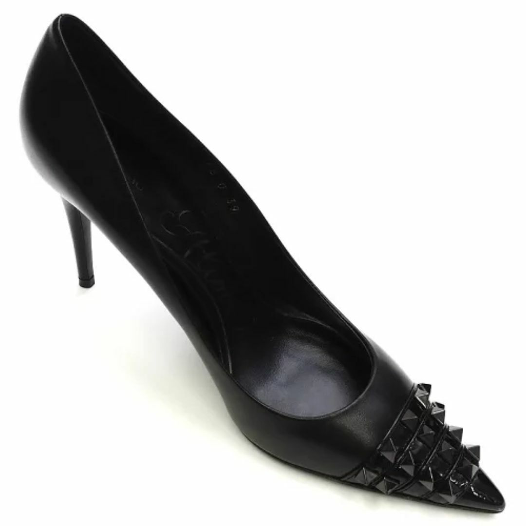未使用品VALENTINO スタッズ付きサンダル サイズ39 黒