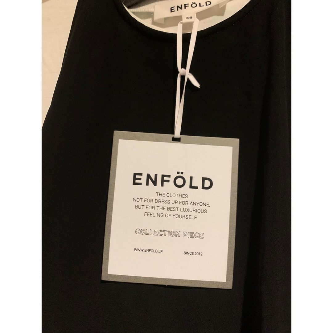 ENFOLD - 新品* ENFOLD・希少・LAYERED DRESSの通販 by akari's ENFOLD - 新品* ENFOLD・希少・LAYERED DRESSの通販 by akari's
