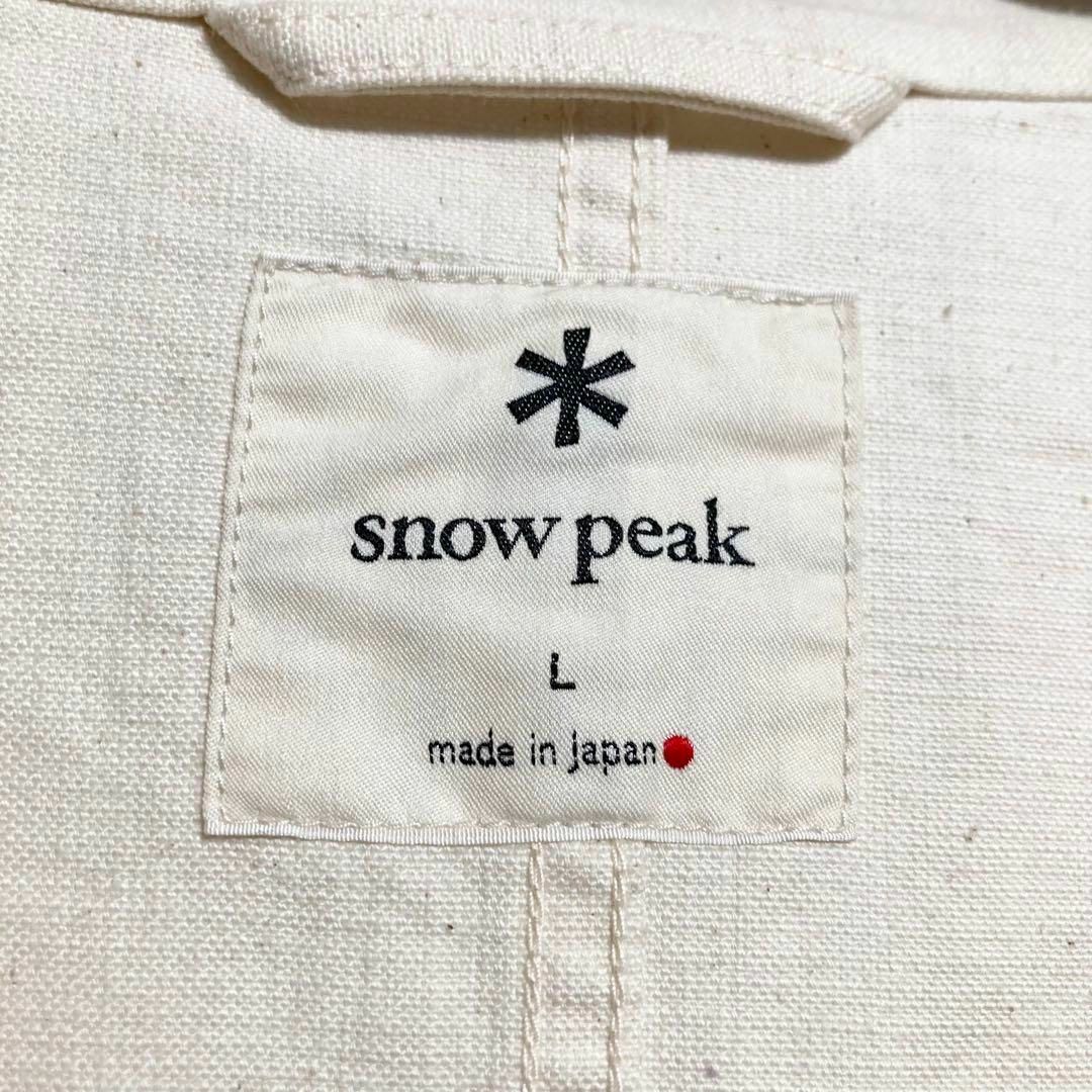 Snow Peak - Lサイズ!snowpeak オーガニックコットンノラギ Snow Peak - Lサイズ!snowpeak オーガニックコットンノラギ
