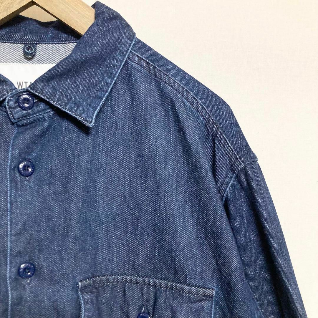 W)taps - サイズ03!タグ付き!WTAPS デニムジャケットの通販 by W)taps - サイズ03!タグ付き!WTAPS デニムジャケットの通販 by